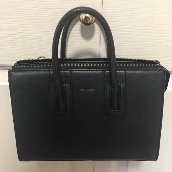 Matt & Nat Tacoma Black Mini Satchel - Picture 3 of 8